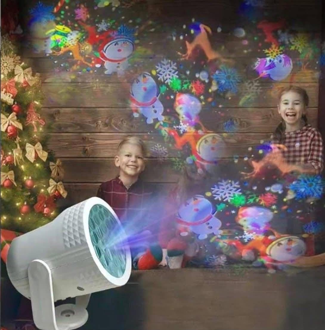 PROYECTOR DE FIGURAS NAVIDEÑAS