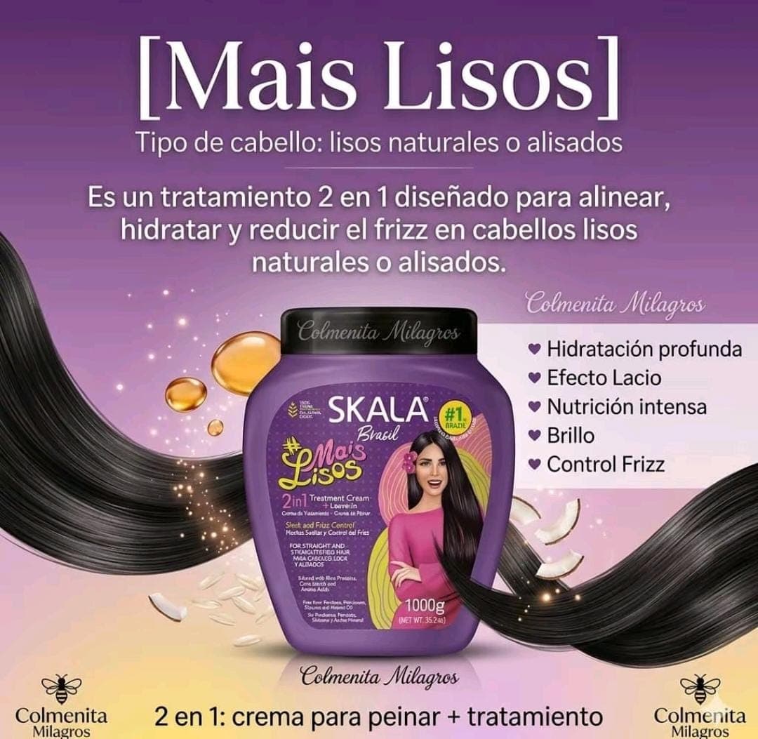 CREMA SKALA MAIS LISOS - 1 KILO (ORIGINAL)