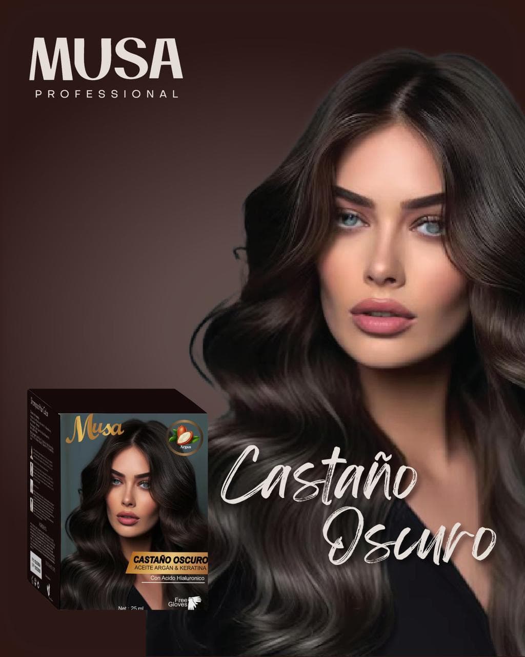 SHAMPOO TINTE MUSA - 10 SACHETS