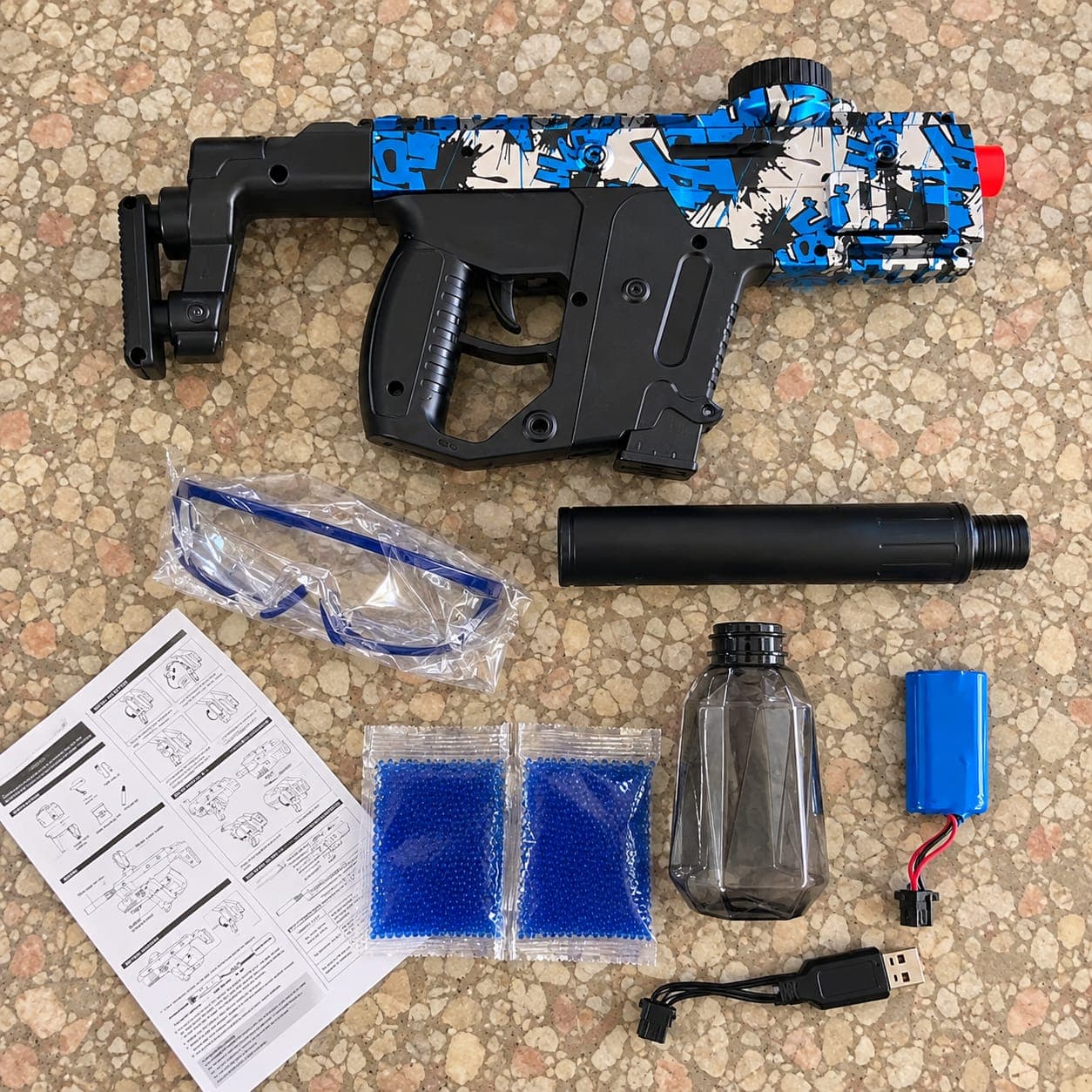 PISTOLA DE HIDROGEL